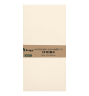 ENVELOPPE 110X220mm IVOIRE AUTO ADHESIVE 120G - PAQUET DE 50