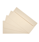 ENVELOPPE 110X220mm IVOIRE AUTO ADHESIVE 120G - PAQUET DE 50