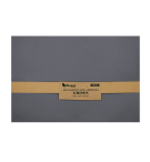 POCHETTES 229X324mm GRIS ACIER AUTO ADHESIVES 120G - PAQUET DE 50