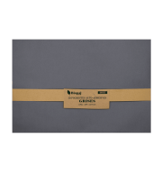 POCHETTES 229X324mm GRIS ACIER AUTO ADHESIVES 120G - PAQUET DE 50