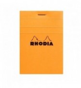 BLOC RHODIA 74X105mm QUADRILLE 5X5- 80G