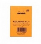 BLOC RHODIA 74X105mm QUADRILLE 5X5- 80G
