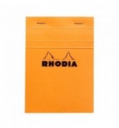 BLOC NOTES RHODIA 105X148mm QUADRILLE 5X5 - 80G