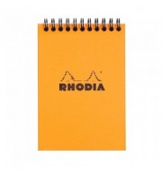 BLOC NOTES RHODIA 105X148mm QUADRILLE 5X5- 80G - SPIRALE