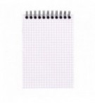 BLOC NOTES RHODIA 105X148mm QUADRILLE 5X5- 80G - SPIRALE