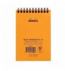 BLOC NOTES RHODIA 105X148mm QUADRILLE 5X5- 80G - SPIRALE