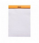 BLOC NOTES RHODIA 148X210mm QUADRILLE 5X5 - 80G