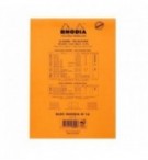 BLOC NOTES RHODIA 148X210mm QUADRILLE 5X5 - 80G