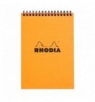 BLOC NOTES RHODIA 148X210mm QUADRILLE 5X5 - 80G - SPIRALE