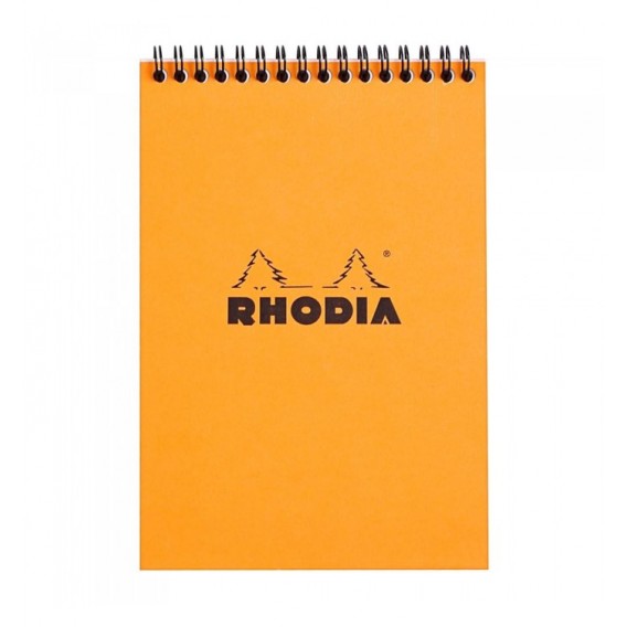 BLOC NOTES RHODIA 148X210mm QUADRILLE 5X5 - 80G - SPIRALE