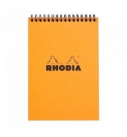 BLOC NOTES RHODIA 148X210mm QUADRILLE 5X5 - 80G - SPIRALE