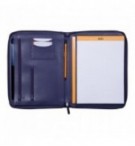 CONFERENCIER SIMILI CUIR A4 RHODIARAMA BLEU NUIT