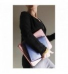 CONFERENCIER SIMILI CUIR A4 RHODIARAMA BLEU NUIT