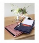 CONFERENCIER SIMILI CUIR A4 RHODIARAMA BLEU NUIT