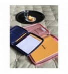 CONFERENCIER SIMILI CUIR A4 RHODIARAMA BLEU NUIT