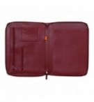 CONFERENCIER SIMILI CUIR A4 RHODIARAMA LIE DE VIN