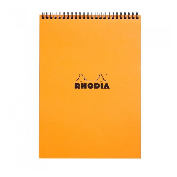 BLOC NOTES RHODIA A4 QUADRILLE 5X5 - 80G - SPIRALE