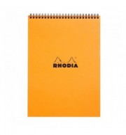 BLOC NOTES RHODIA A4 QUADRILLE 5X5 - 80G - SPIRALE
