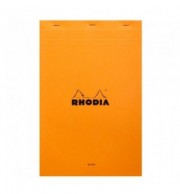 BLOC NOTES RHODIA 210X318mm UNI BLANC 80G