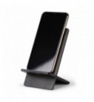 SUPPORT TELEPHONE MOBILE SIMILI CUIR RHODIARAMA NOIR