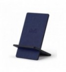 SUPPORT TELEPHONE MOBILE SIMILI CUIR RHODIARAMA BLEU NUIT