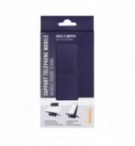 SUPPORT TELEPHONE MOBILE SIMILI CUIR RHODIARAMA BLEU NUIT
