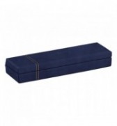 PLUMIER SIMILI CUIR RHODIARAMA BLEU NUIT