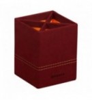 POT A CRAYONS SIMILI CUIR RHODIARAMA LIE DE VIN