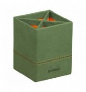 POT A CRAYONS SIMILI CUIR RHODIARAMA SAUGE