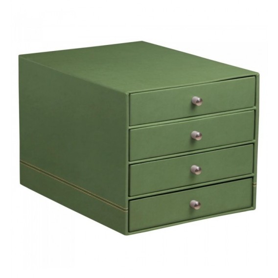 TRIEUR 4 TIROIRS SIMILI CUIR RHODIARAMA SAUGE