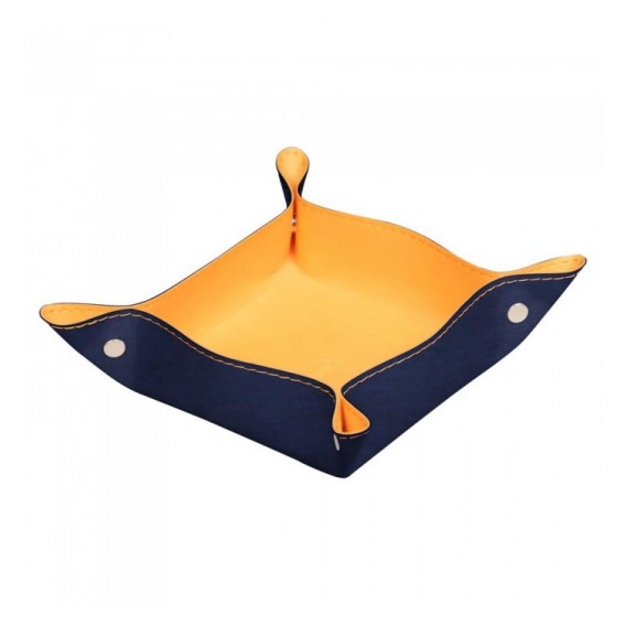 VIDE POCHE SIMILI CUIR RHODIARAMA BLEU NUIT