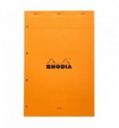 BLOC NOTES RHODIA 210X318mm SEYES PERFORE 80G