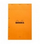 BLOC NOTES RHODIA 210X318mm SEYES PERFORE 80G