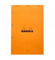 BLOC NOTES RHODIA 210X318mm SEYES PERFORE 80G