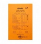 BLOC NOTES RHODIA 210X318mm SEYES PERFORE 80G