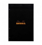 BLOC NOTES RHODIA 210X318mm QUADRILLE 5X5 PERFORE 80G