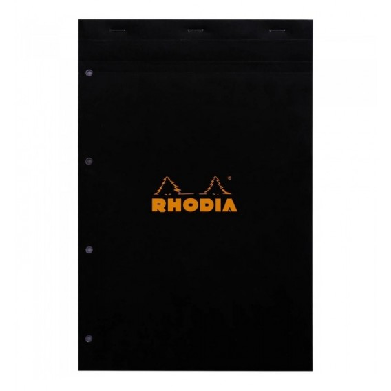 BLOC NOTES RHODIA 210X318mm QUADRILLE 5X5 PERFORE 80G