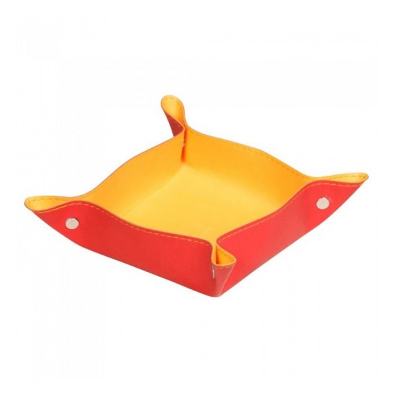 VIDE POCHE SIMILI CUIR RHODIARAMA COQUELICOT