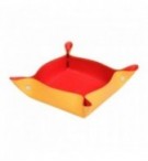 VIDE POCHE SIMILI CUIR RHODIARAMA COQUELICOT