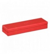 PLUMIER SIMILI CUIR RHODIARAMA COQUELICOT