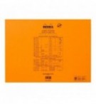 BLOC NOTES RHODIA 420X318mm QUADRILLE 5X5 - 80G