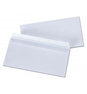 500 ENVELOPPES BLANCHES 110X220mm 80G AUTOADHESIVES