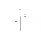 Lampe de bureau LED grande amplitude Strata Unilux