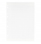 50 feuillets A4 mobiles perforés (100 pages) séyès 90g blanc Calligraphe