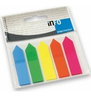 FLECHES REPOSITIONNABLES DE 5 COULEURS