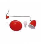 LAMPE BUREAU MAULSTAR ROUGE