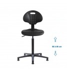 Siege d'atelier Tulipe contact permanent verin haut patins