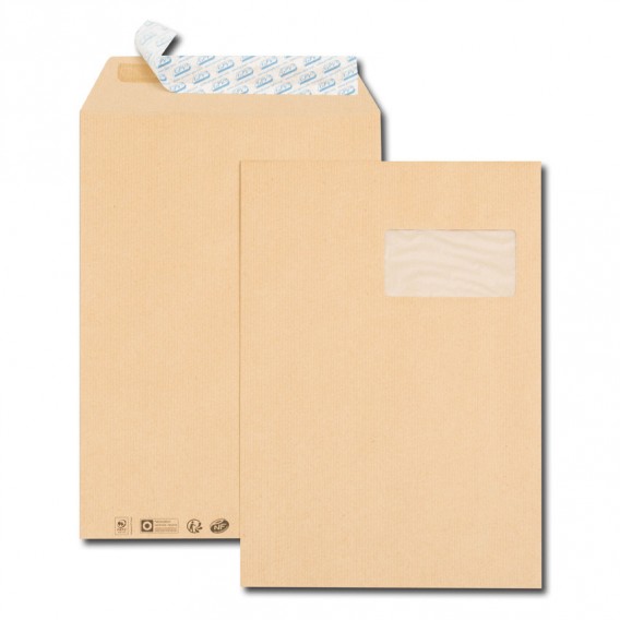 ENV4274-250-pochettes-kraft-229x324mm-90gr-fenetre-autoadhesive