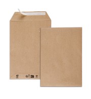 50 POCHETTES KRAFT 162X229mm 90G AUTOADHESIVES