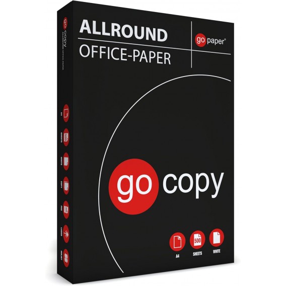 Ramette 500 feuilles papier A4 blanc 80g/m² Go Copy
